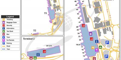 Map of lisbon airport parking