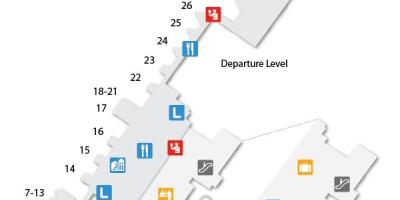 Map of lisbon airport terminal 1